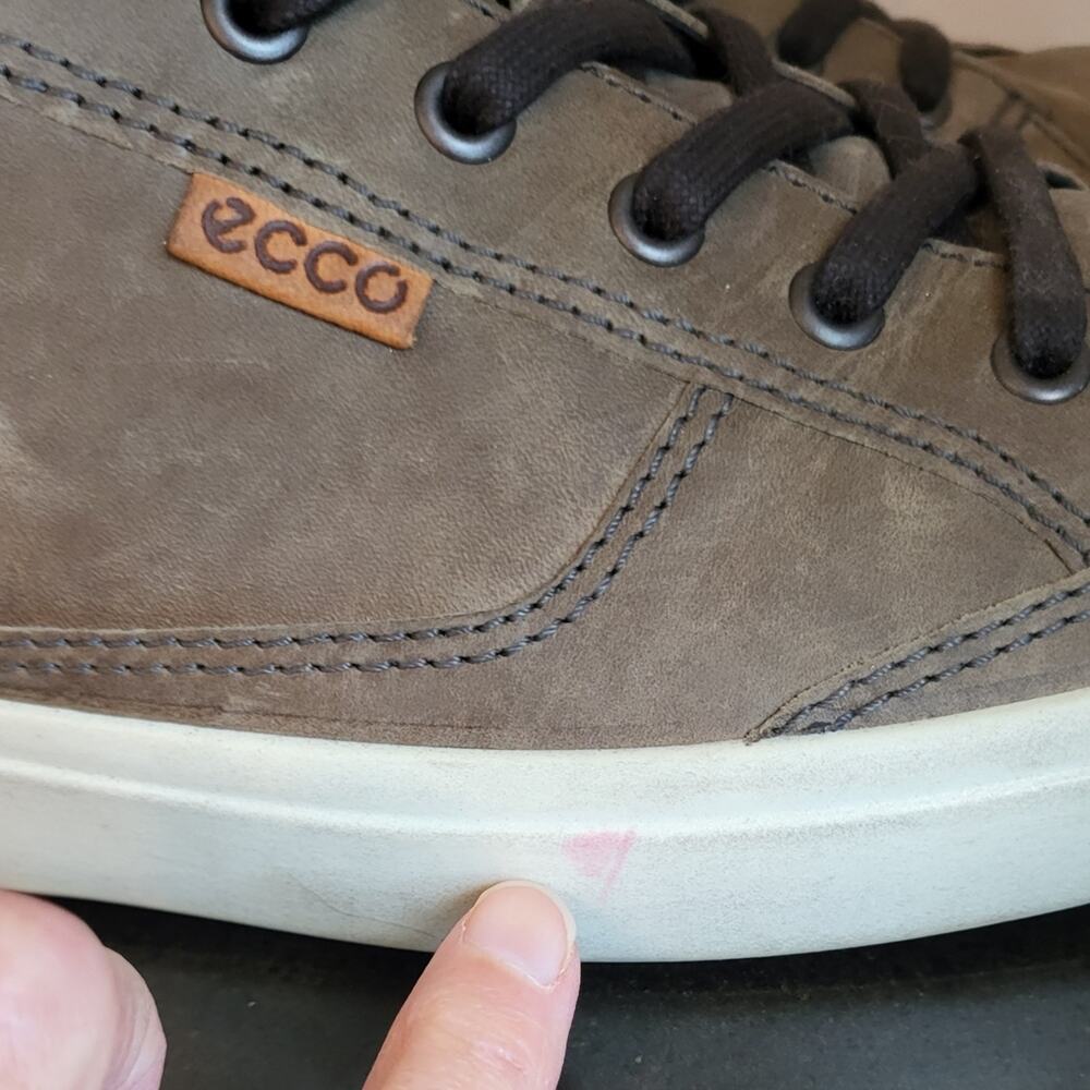 ECCO Hybrid Low Top Sneakers Men's Olive Green Danish Design Mens Size 13 - Picture 10 of 16